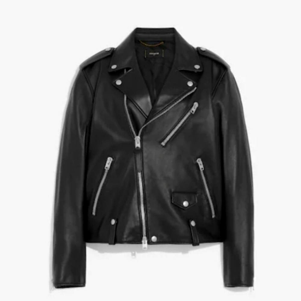 Coach moto jacket